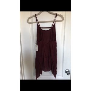 Maroon/burgundy cute tank top